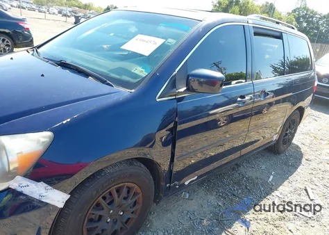 2007 Honda Odyssey Touring from USA, damaged, VIN 5FNRL38847B002789